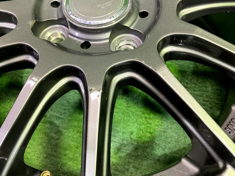 新品未使用 社外アルミホイール WEZEN(ウェーゼン) 14×4.0J 100 4H 45 社外