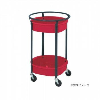 サカエ まるいワゴン レッド MW-462RD