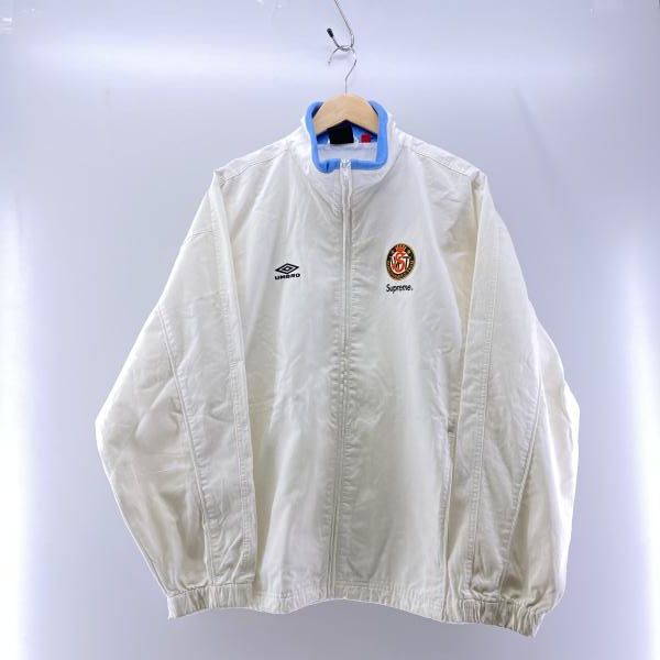 【美品】シュプリーム アンブロ トラックジャケット リップストップ 白 M Supreme Umbro ジャケット白 美品】シュプリーム アンブロ トラック
