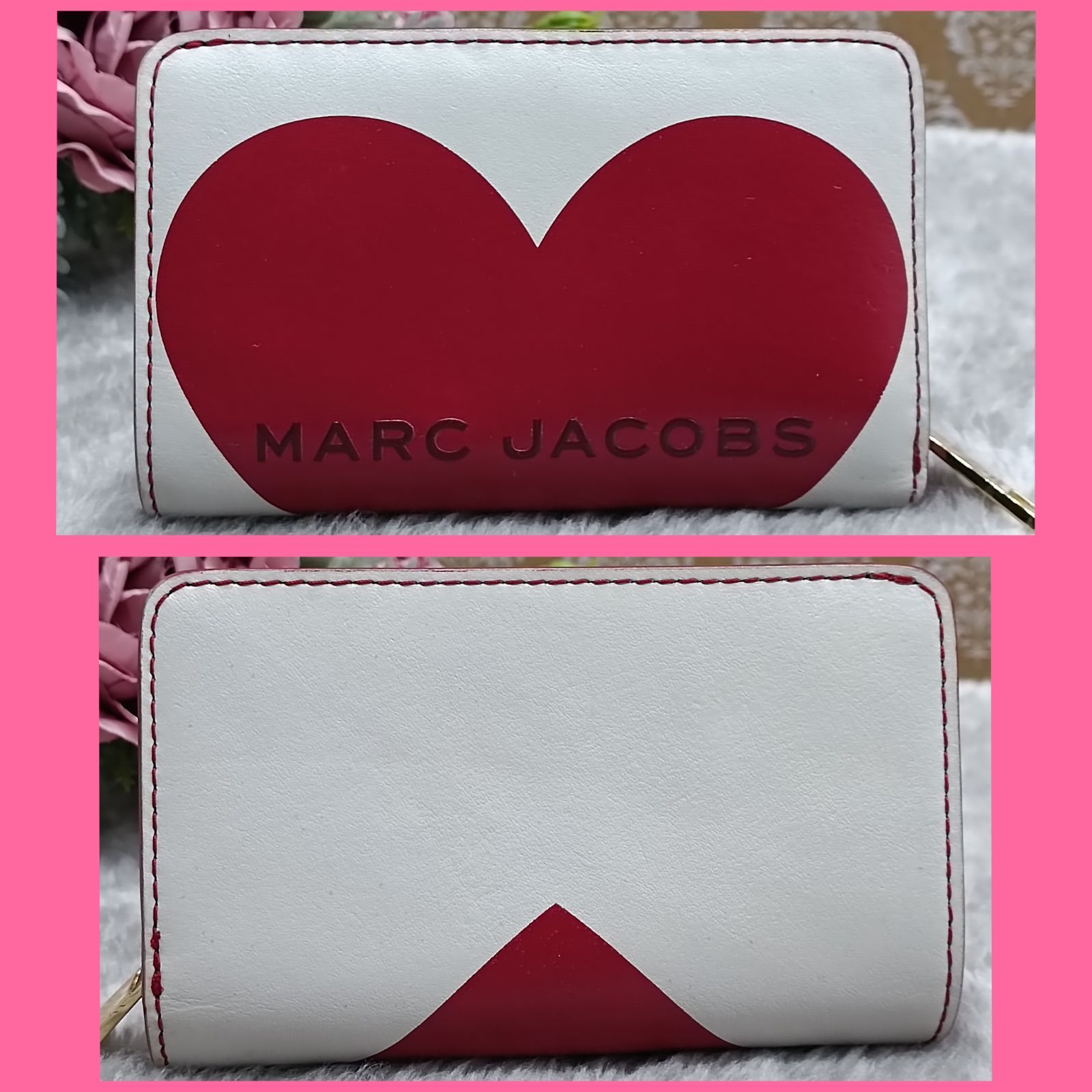 MARC JACOBS 》 マークジェイコブス 折財布 ハートウォレット