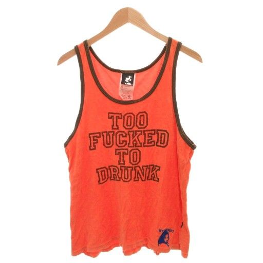 HYSTERIC GLAMOUR DEADLY SOUNDS タンクトップ 緑 HYSTERIC GLAMOUR