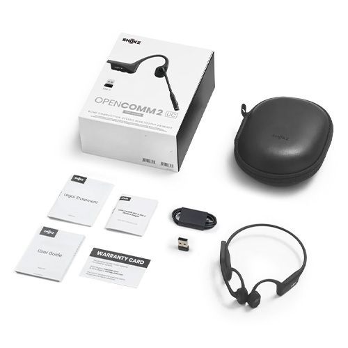 SHOKZ ビジネスモデル骨伝導ヘッドセット OpenComm2 UC Type-C SKZ-EP