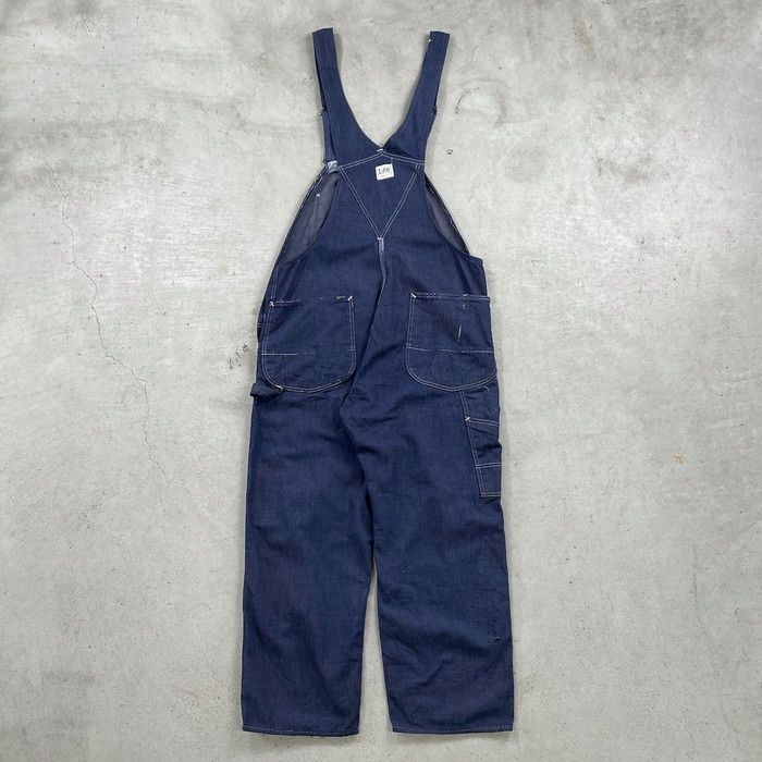 AVIREX アビレックス 刺繍 デニム オールインワン ツナギ バイカー M