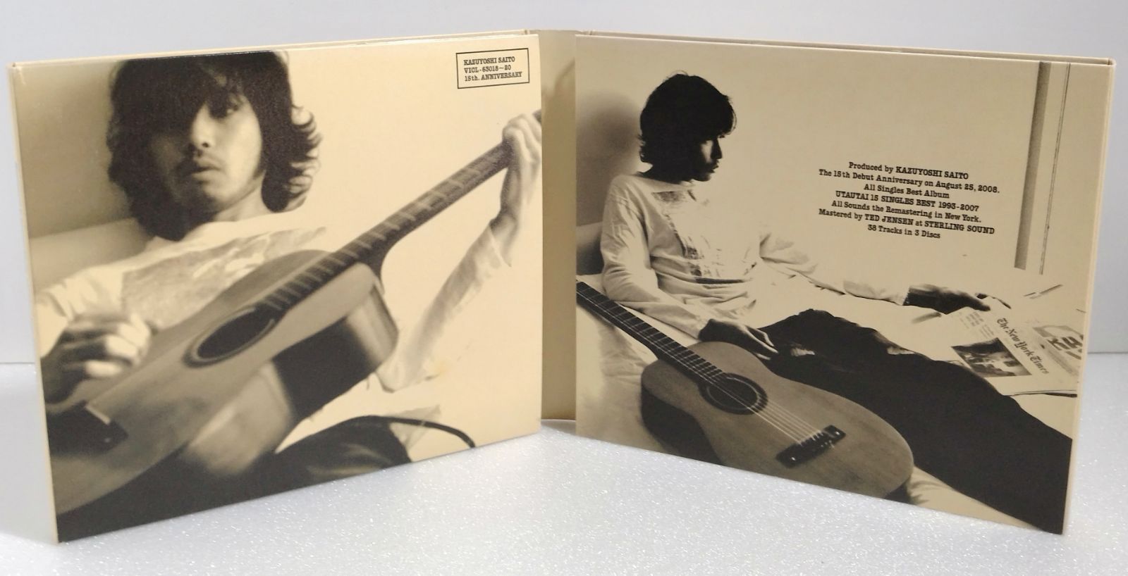 斉藤和義 昔の 会報 せっちゃんタイムス Vol.15 斉藤 和義 / 歌うたい 15 SINGLES BEST 1993～2007 (KAZUYOSHI