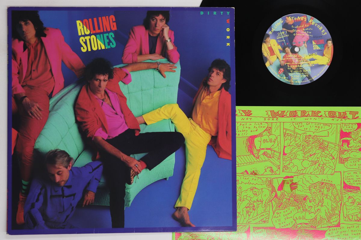 LP Rolling Stones Dirty Work 28AP3150 ROLLING STONES /00260