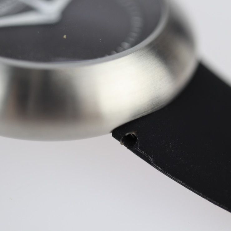 IKEPOD アイクポッド メガポッド 101 Rob 腕時計 IPM101SILB ステンレススチール ラバー シルバー ブラック グレー文字盤  自動巻き 裏スケ メンズ 【本物保証】