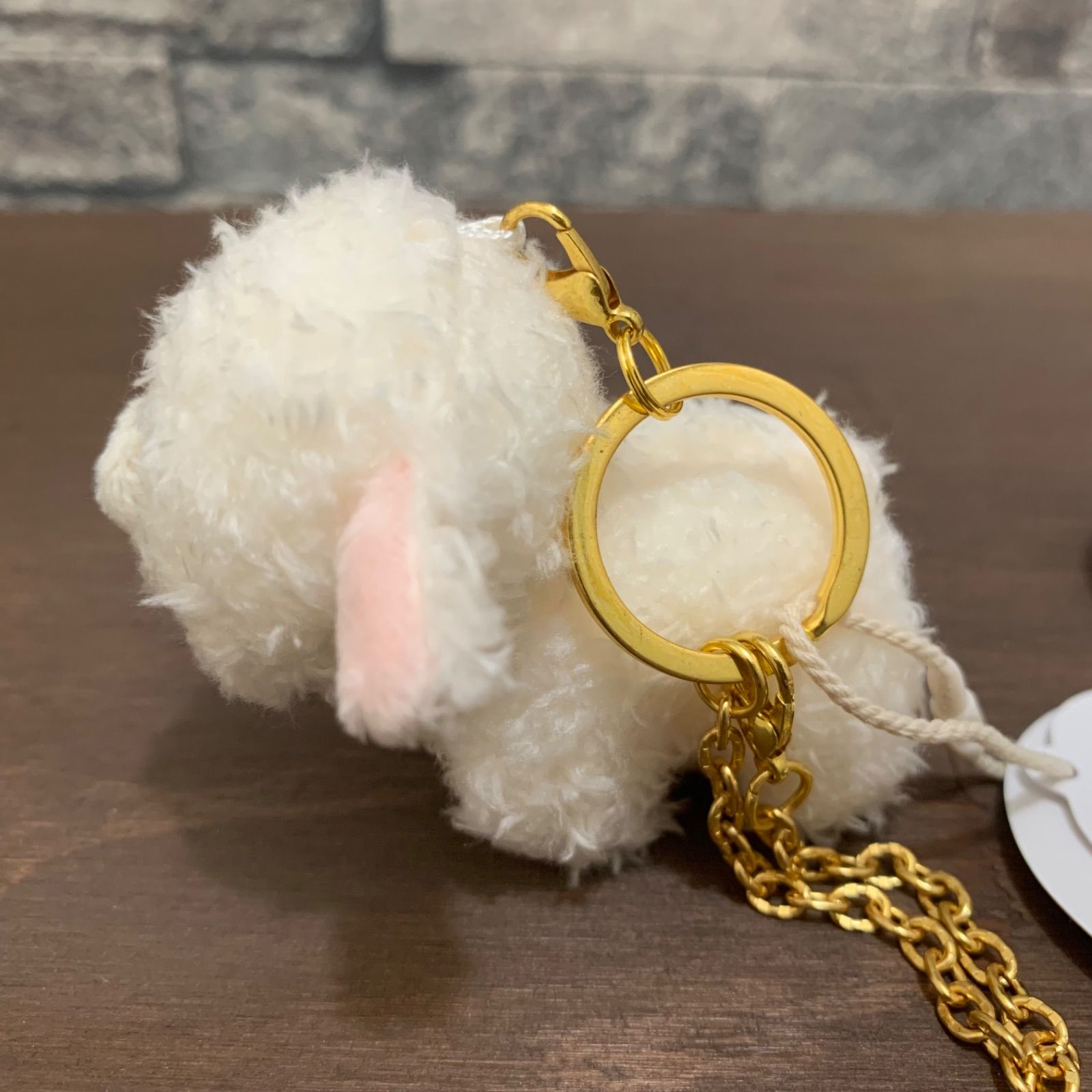 キーチャーム ラム ひつじ ヒツジ 羊 可愛い マスコット ぬいぐるみ