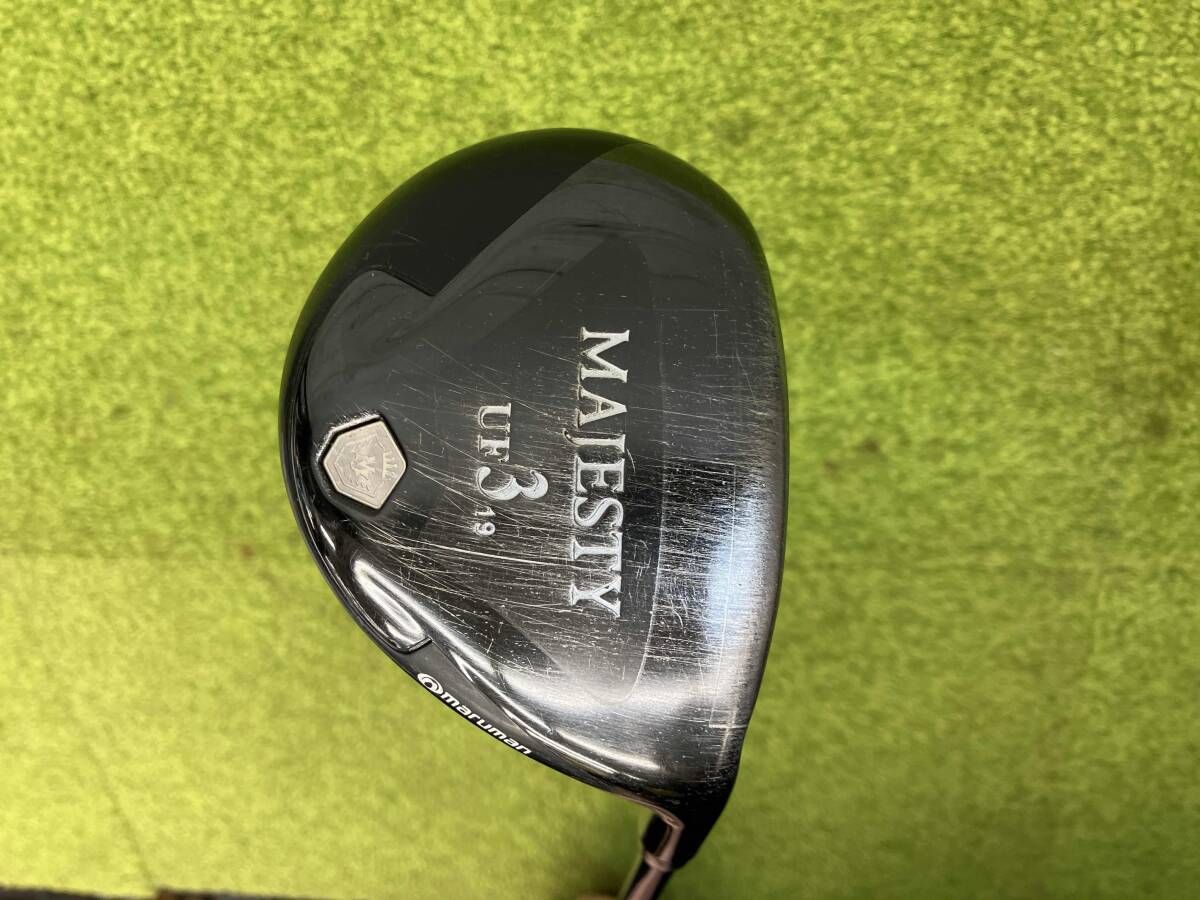 maruman|MAJESTY ROYAL BLACK UF3|LV-510 for UF|フレックスR|ロフト角19|ユーティリティ|ゴルフ|クラブ