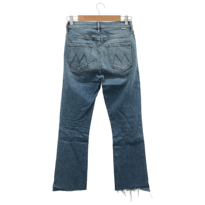 mother (マザー) INSIDER CROP STEP FRAY 9910600163 B1157-470 デニム