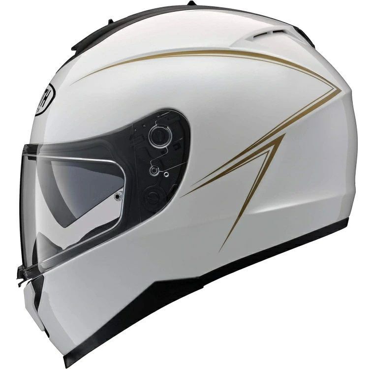 YAMAHA ヤマハ YF-9 ZENITH ヘルメット ピンストライプ パールホワイト