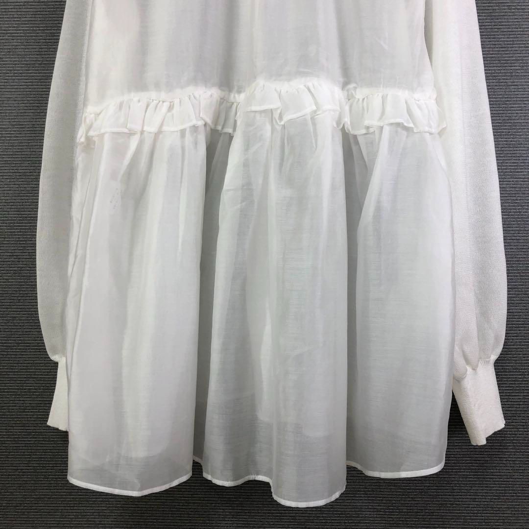 Sono 2024SS マコタンハイブリッドカーディガン F ホワイト 白 ソーノ