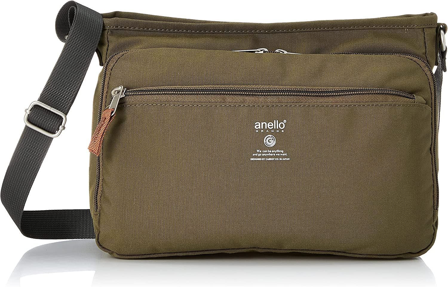 Color:オリーブ [アネロ グランデ] ショルダーバッグ A5 軽量/撥水/多収納 CABIN GTM0452Z オリーブ