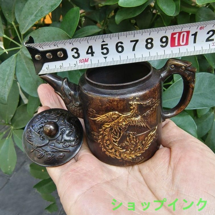 龍鳳徳利 急須 煎茶道具 工芸品 美術品 置物 龍鳳徳利 急須 煎茶道具 工芸