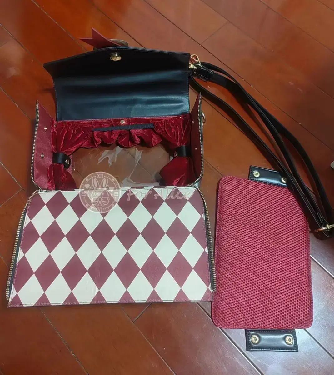 アリス 10cmぬいぐるみ ぬい 痛バッグ