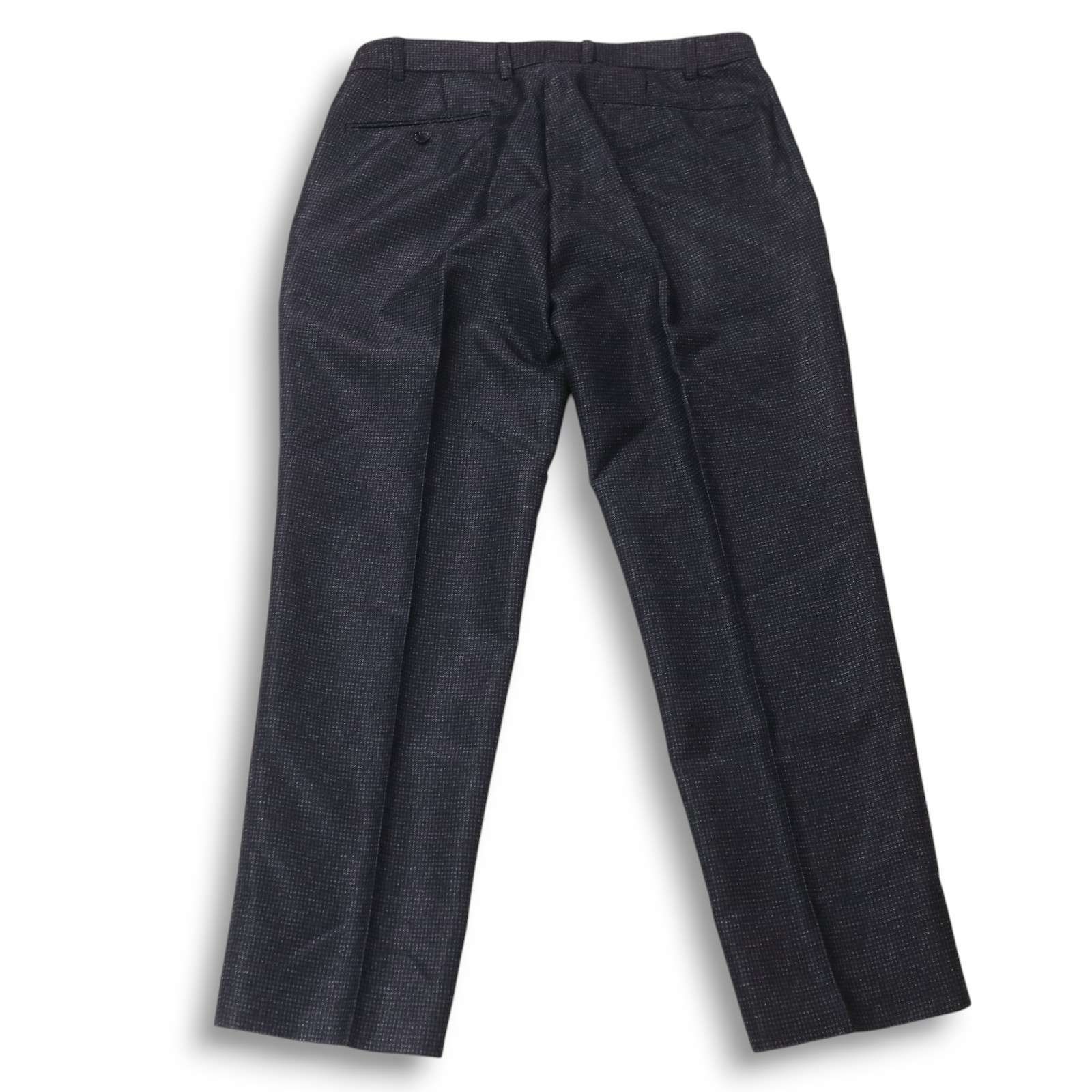【美品】JOHN PEARSE スリーピース セットアップ ストライプ M JOHN PEARSE スーツ セットアップ スリーピース ネイビー