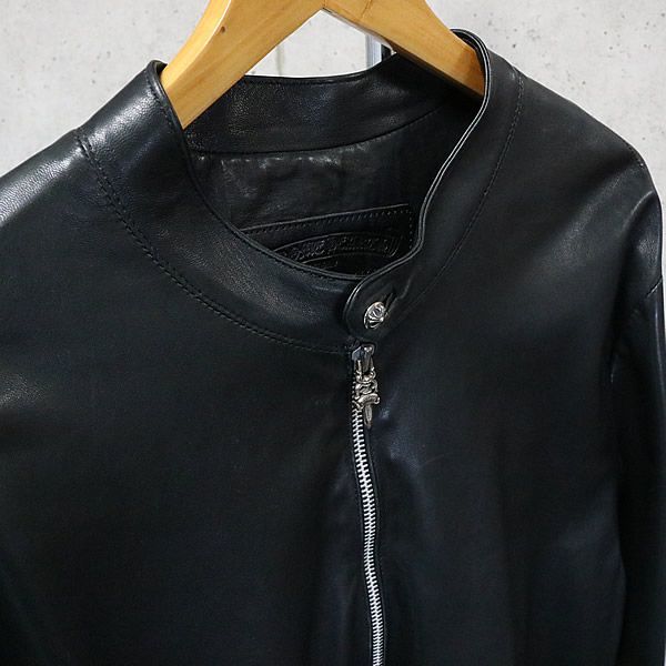 銀座店 クロムハーツ イージーライダース ジャケット シルバー SV925 