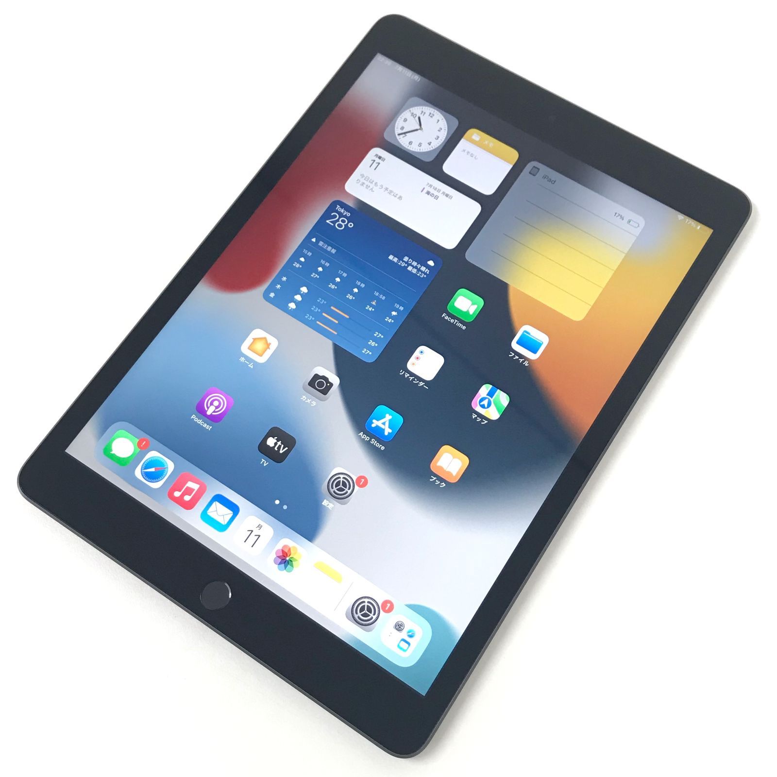 θ【美品】iPad（第9世代）Wi-Fi 64GB スペースグレイ - メルカリ