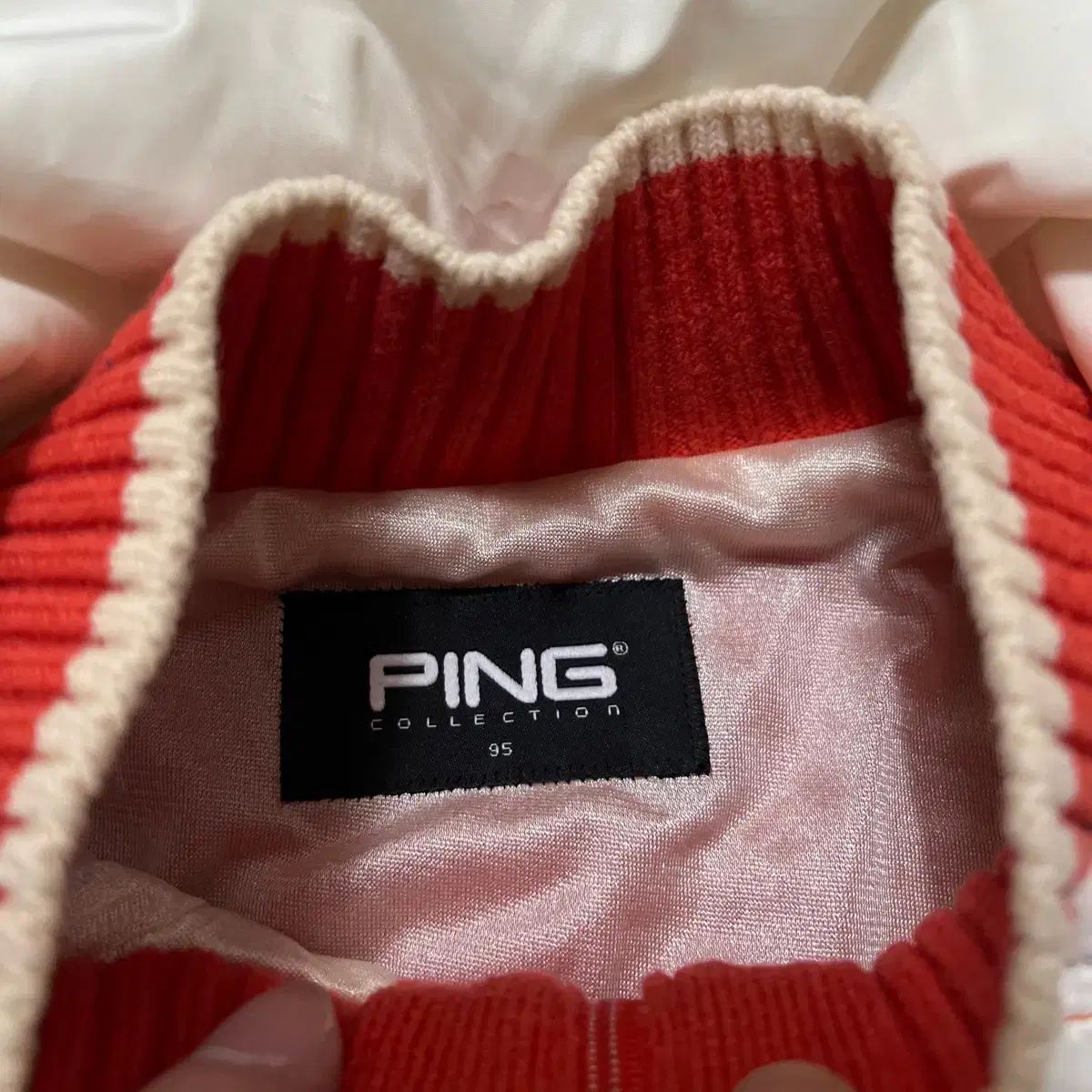 ＰＩＮＧ ピン ゴルフ レディース 防風ニットジャケット【Ｍ】超美品！ Ping PING レディース ゴルフウェア 防風 ニット ジャケット M
