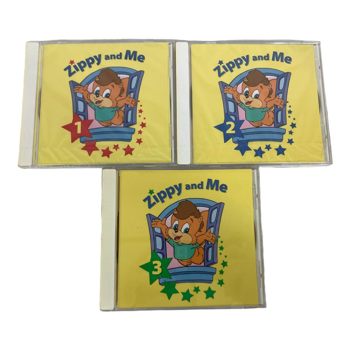 ディズニー　ワールドイングリッシュ Disney WORLD OF ENGLISH Zippy and Me DVD/CDセット 2006年版