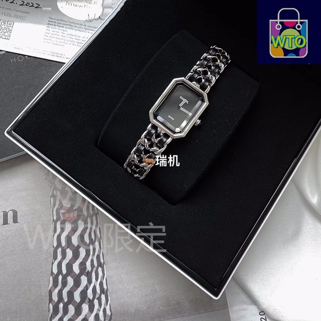 今日 Chanel Premiere シャネル プレミア 方糖 腕時計