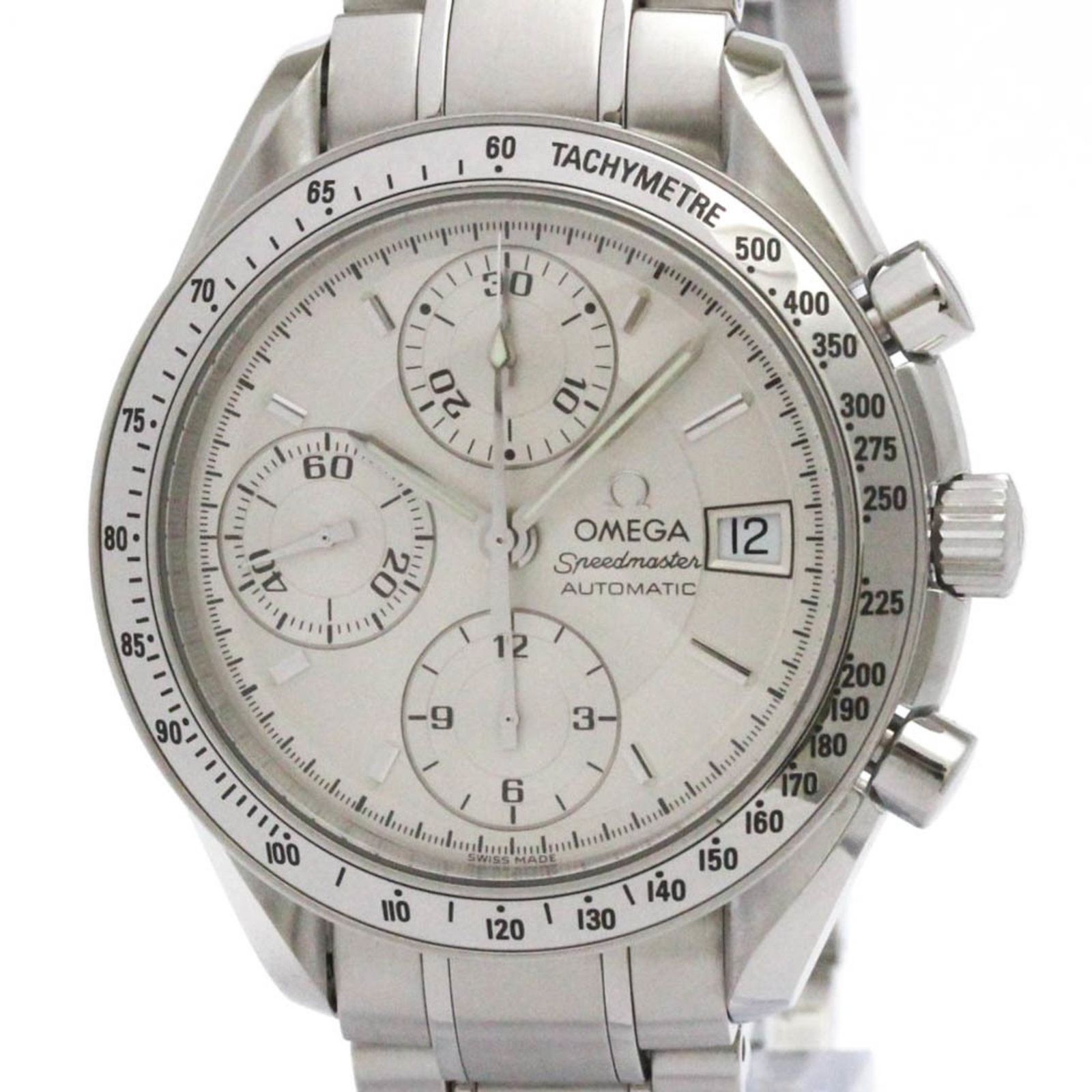 オメガ OMEGA スピードマスター デイト ステンレススチール 自動巻き メンズ 時計 3513.30 外装仕上げ済み