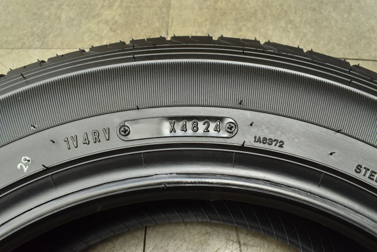 新車外し 2024年製】ダンロップ SP175L 155/80R14 88/86S LT 4本セット 