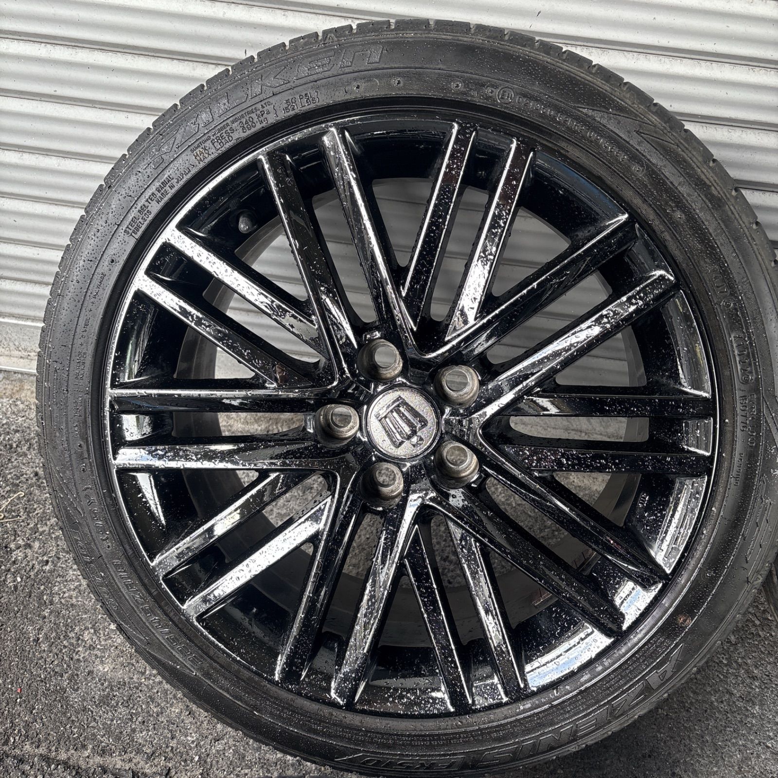 21クラウン18インチスパッタリングアルミホイール4本セット225