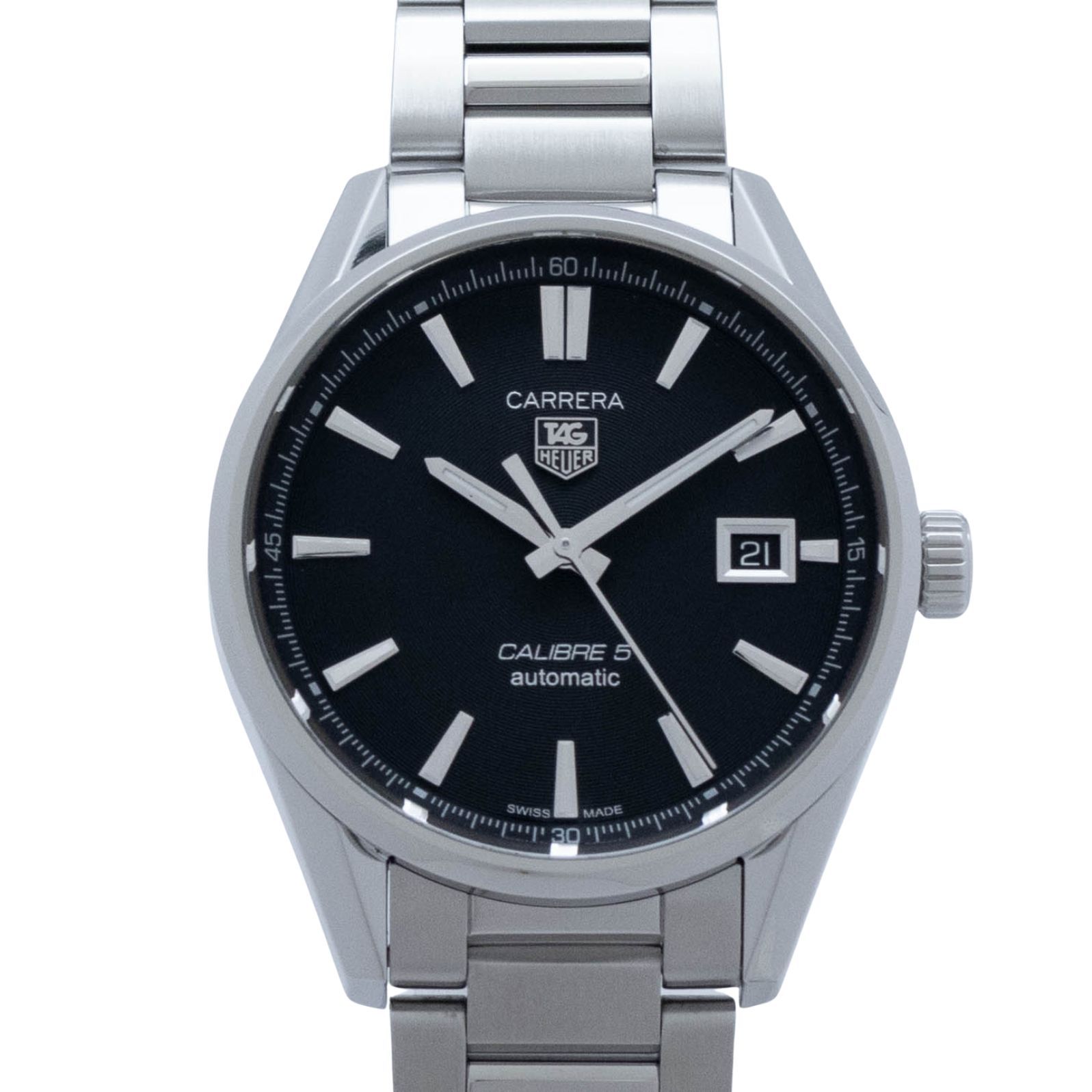 タグホイヤー TAG HEUER カレラ WAR211A TAG Heuer Carrera 自動巻き 腕時計 メンズ ユニセックス 黒