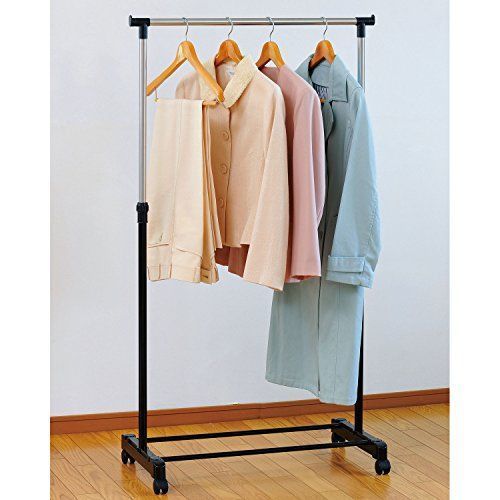 新品】 和平フレイズ 室内用シンプルハンガー マイラック 黒 MM-9637