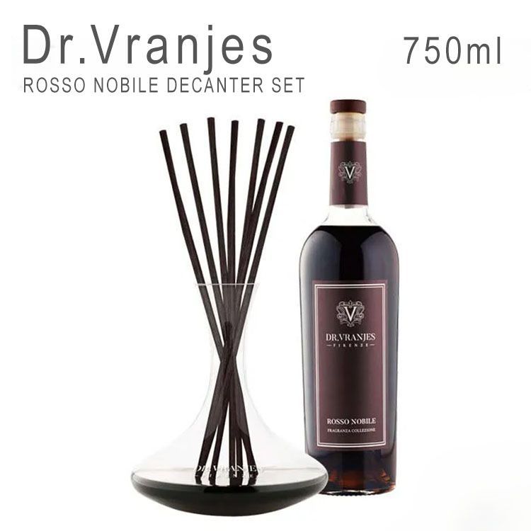 ドットールヴラニエス ロッソ ノービレ Dr.Vranjes ROSSO NOBILE ディフューザー デキャンタ SET BOX 750ml