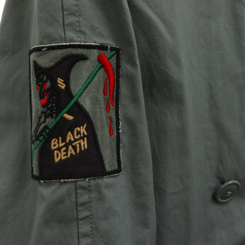SUPREME (シュプリーム) 16SS Black Death Trench Coat ブラックデス
