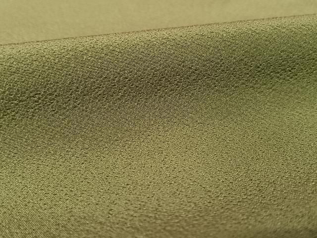 平和屋着物○上質な色無地 老竹色 正絹 逸品 AAAX0332np - メルカリ