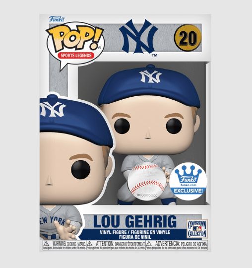 新品未開封・日本未発売】Funko Pop! Exclusive＃20 ルー・ゲーリッグ