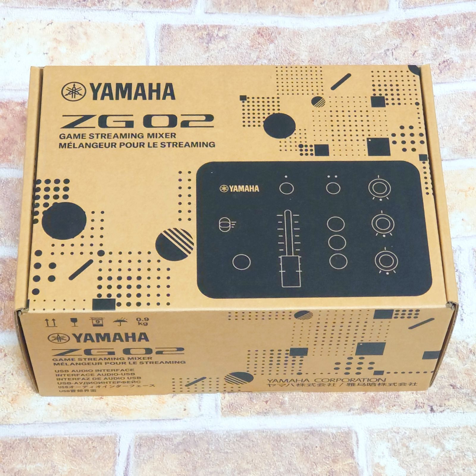 YAMAHA ミキシングコンソール AG03 元箱 箱、付属品付き、故障不具合なし YAMAHA AG03 ミキシングコンソール 箱