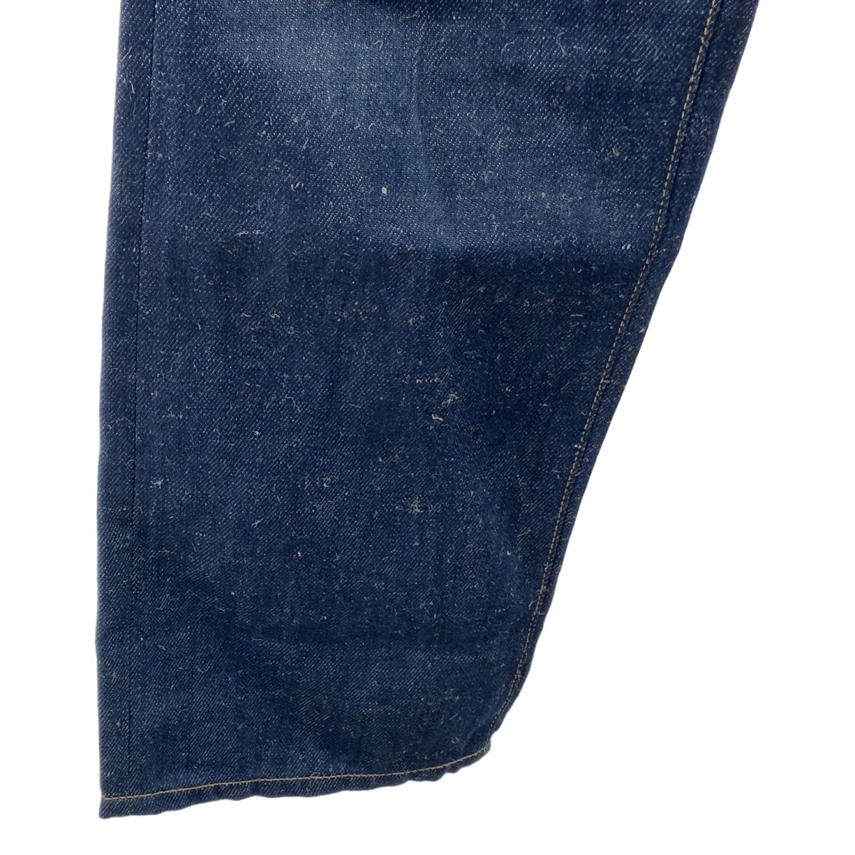 BLAMINK ブラミンク インディゴ リネン100 ワイドデニムパンツ  