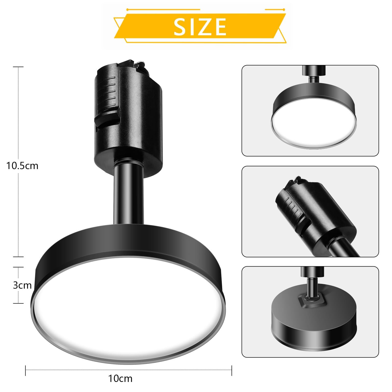 ダクトレール用ライト 12W LED搭載 大光量1200lm 120W相当 器具 Amazon.co.jp : ダクトレール用ライト 12W LED搭載 大光量1200lm
