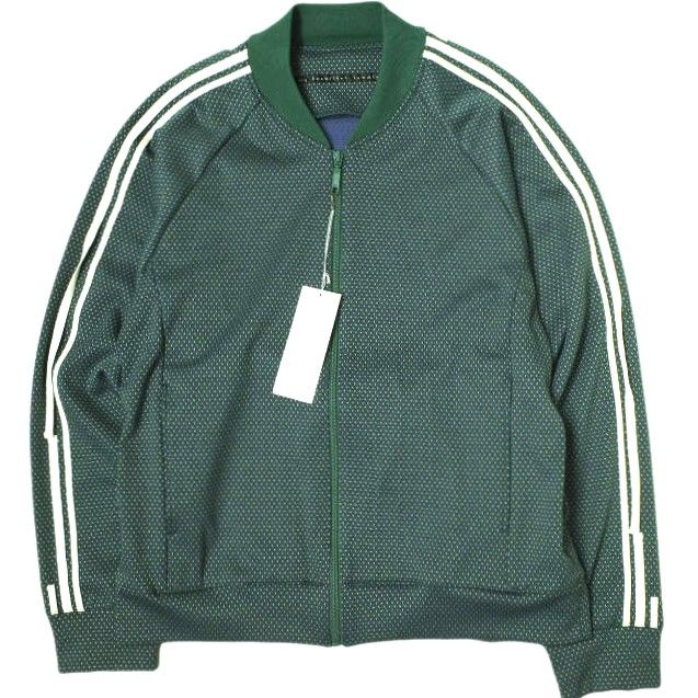 my beautiful landlet マイビューティフルランドレット 24AW JACQUARD CHECK JERSEY TRACK JACKET ジャガードチェックジャージートラックジャケット WM02-BZ242021 0 GREEN