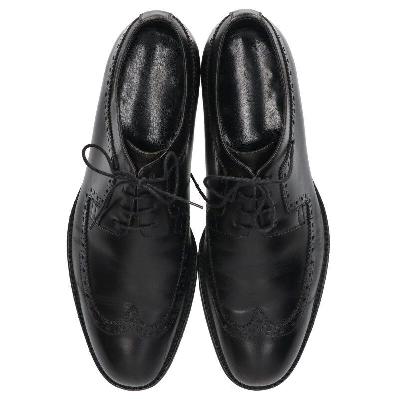 ウイングチップレザーシューズ