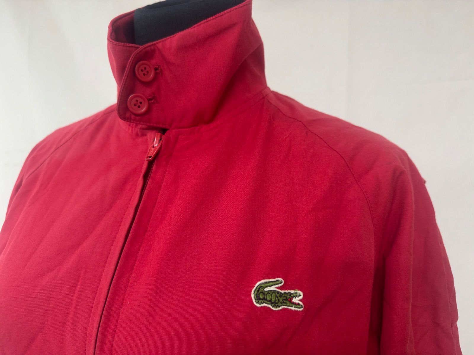 lacoste ヴィンテージ ハリントンジャケット スウィングトップ 古着 80~90年代 ラコステ LACOSTE ハリントンジャケット