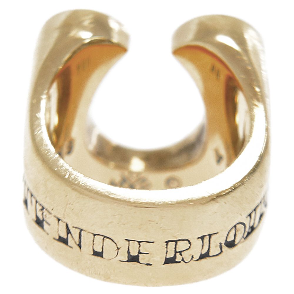 TENDERLOIN テンダーロイン T-H.SRING CHICK SIZE GOLD/STONE8K ダイヤ ホースシューリング 指輪 ゴールド 16号※サイズ直しあり