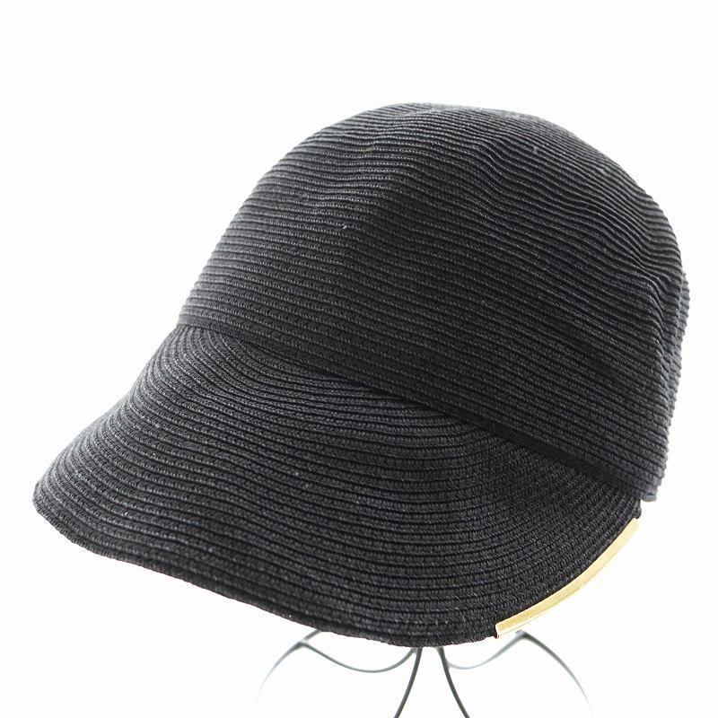 エントワフェイン ENTWURFEIN 23SS JOSET B.D キャップ 帽子 黒