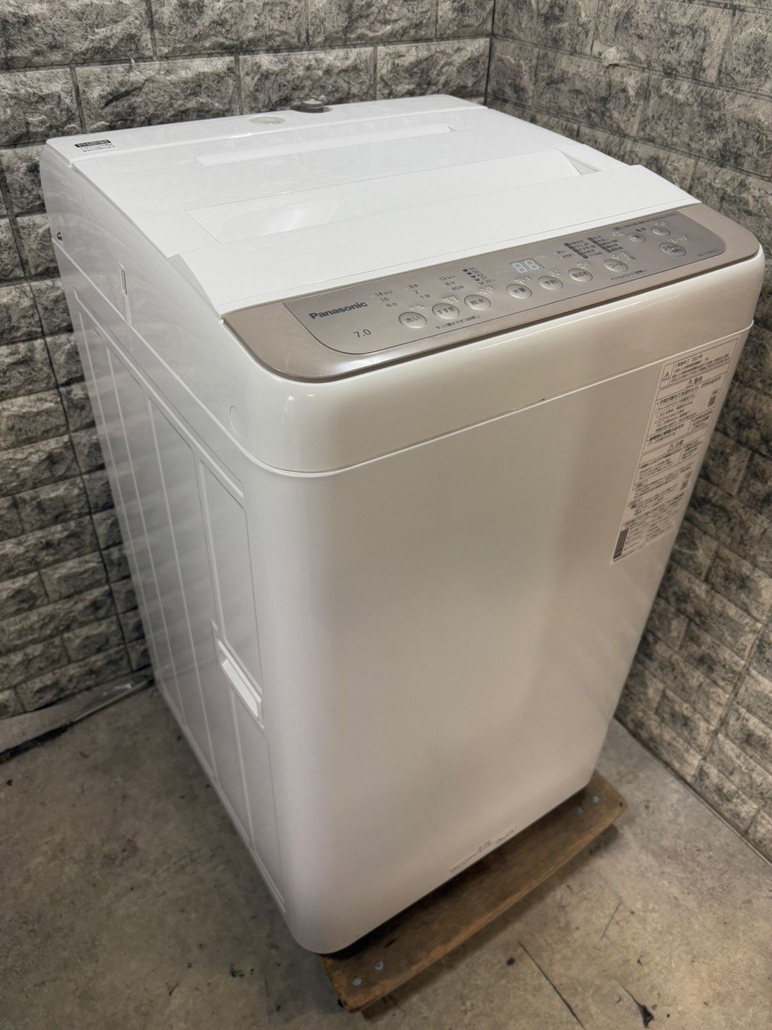 Panasonic 洗濯機 7kg NA-F70PB14 送料込み（Panasonic