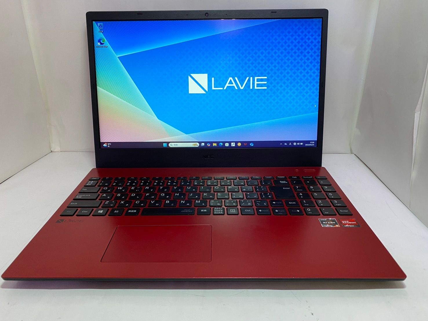 NEC PC-N1555CAR ノートパソコン LAVIE N15 カームレッドジャンク品