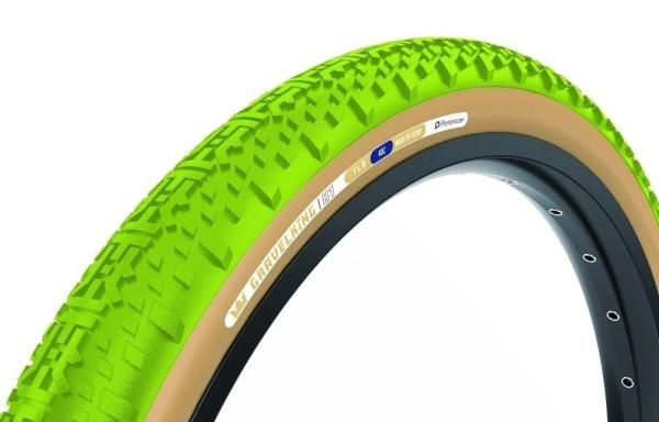 【新品・2営業日で発送】パナレーサー GRAVELKING X1 700X40C 抹茶／茶