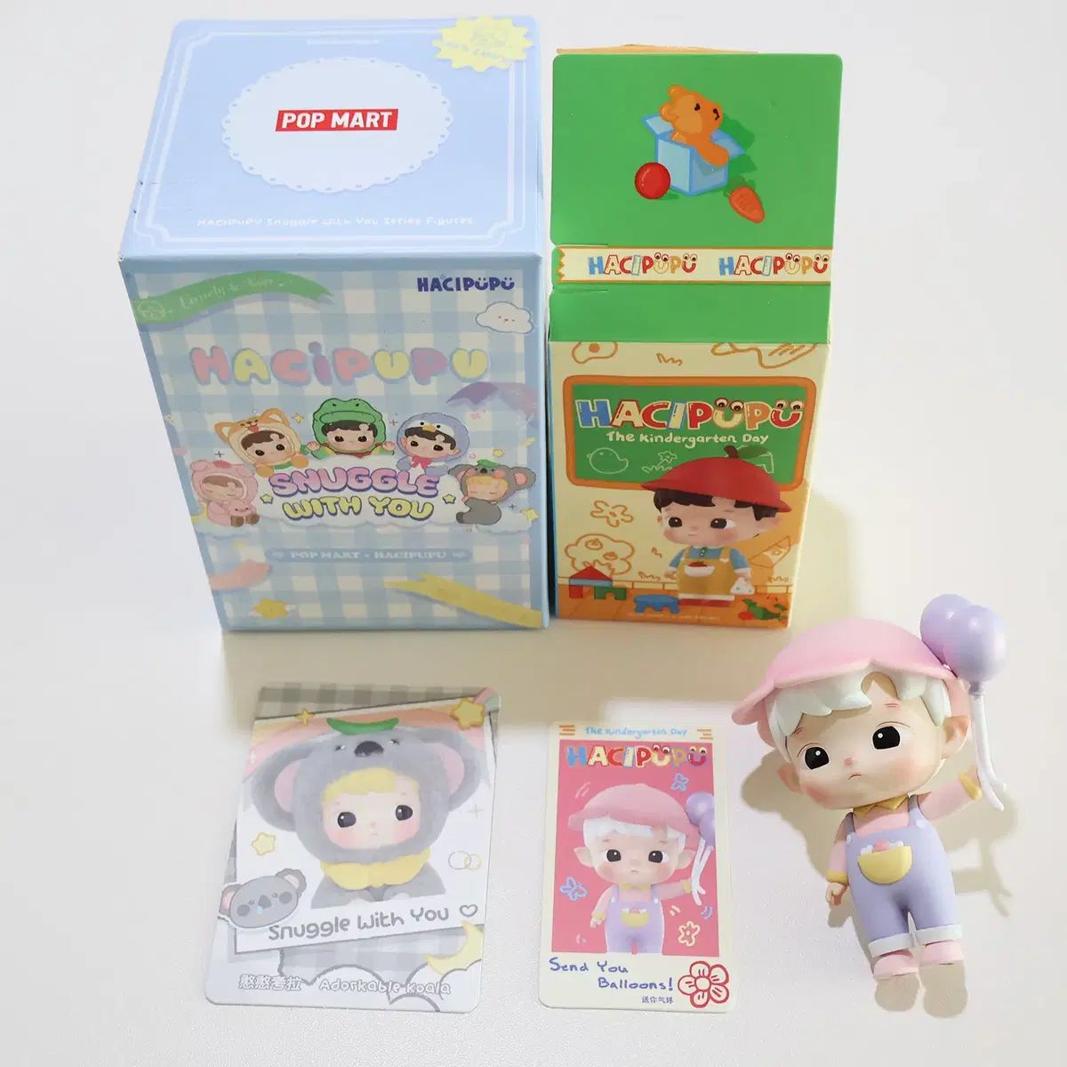 【雷市場（ポンジャン）商品韓国直送】 POP MART (ポップマート ) ハチププ 動物と 幼稚園 (一括販売)