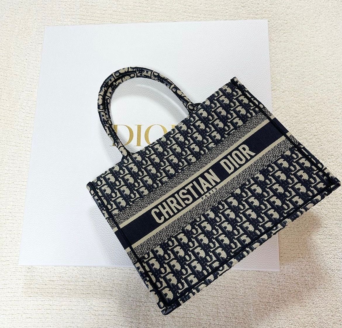 新品 Christian Dior DIOR BOOK TOTE ディオール ブックトート