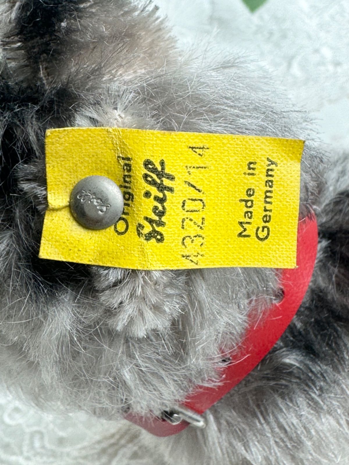送料無料☆シュタイフ☆Schnauzer Tessie 14㎝ オールID's完品