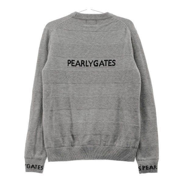 PEARLY GATES パーリーゲイツ 2022年モデル 裏地付ウール混 ニット