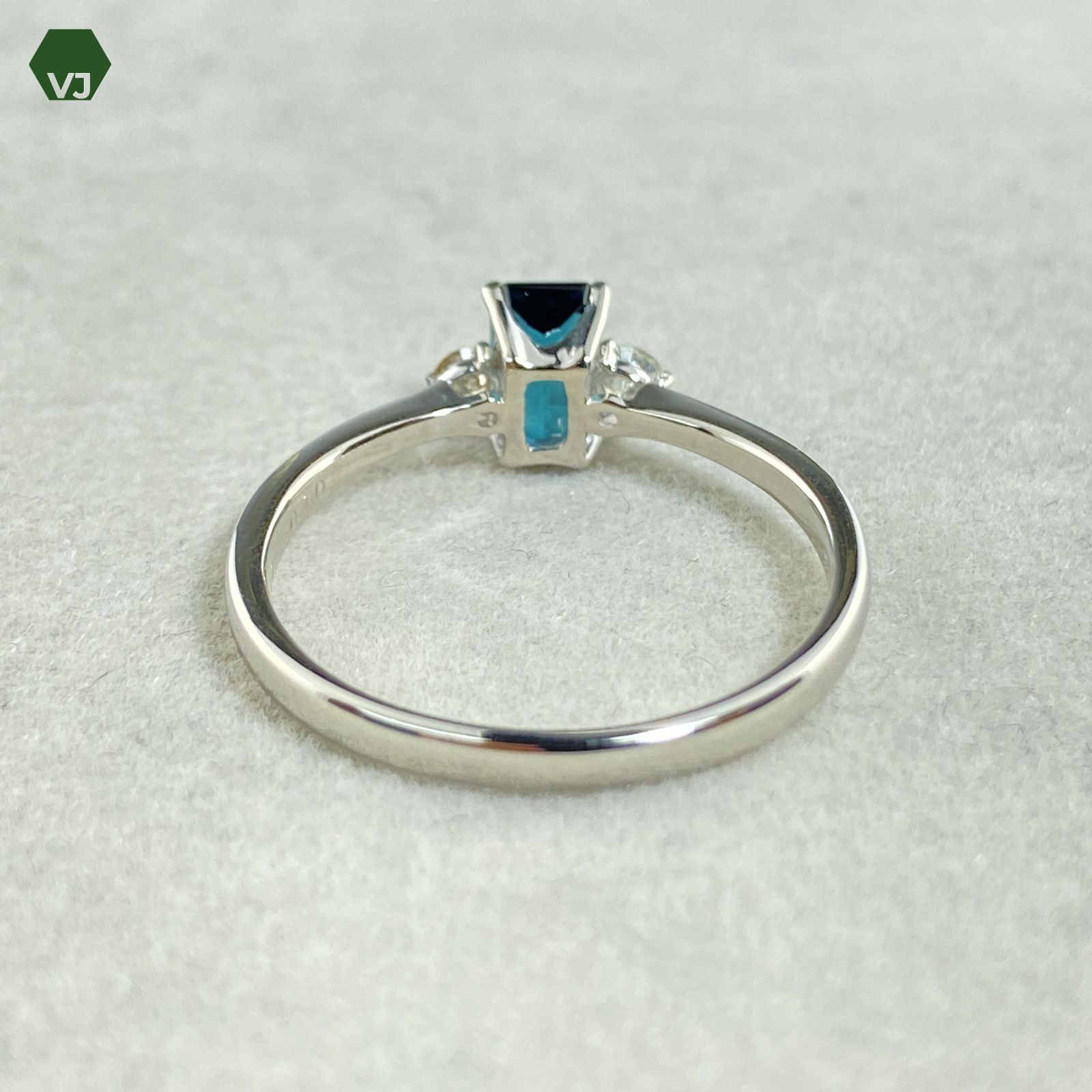 Bicolor Tourmaline Pt900/K18バイカラートルマリン