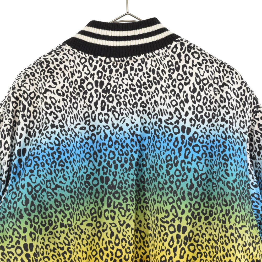 AMIRI (アミリ) レオパードブルゾン テディジャケット レインボー